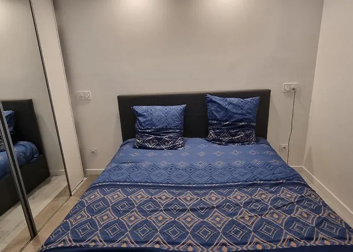 150m Des Plages 6 Couchages Parking * 胡安莱潘